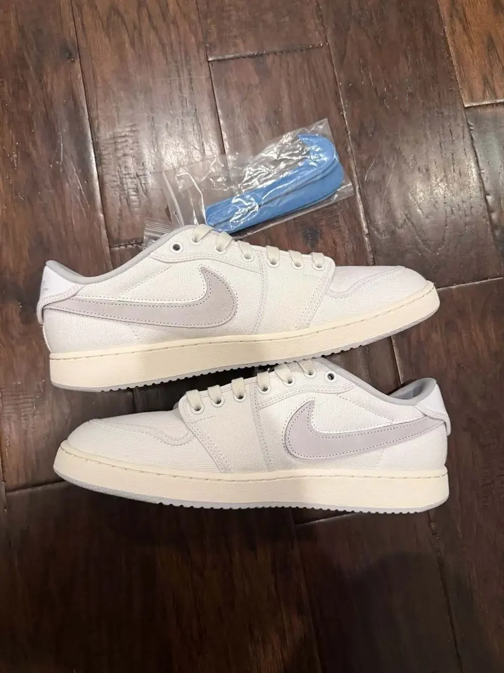Union LA x Nike Air Jordan 1 KO Low White Canvas Shoes